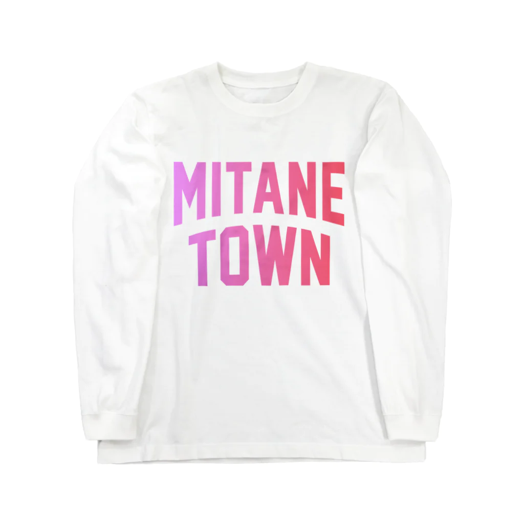 JIMOTOE Wear Local Japanの三種町 MITANE TOWN Long Sleeve T-Shirt
