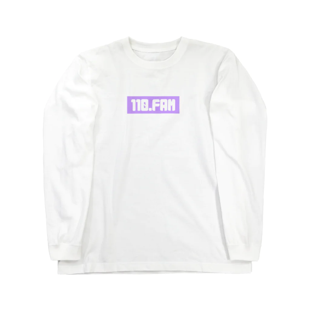 hiroshopのパステルパープルロゴver. Long Sleeve T-Shirt