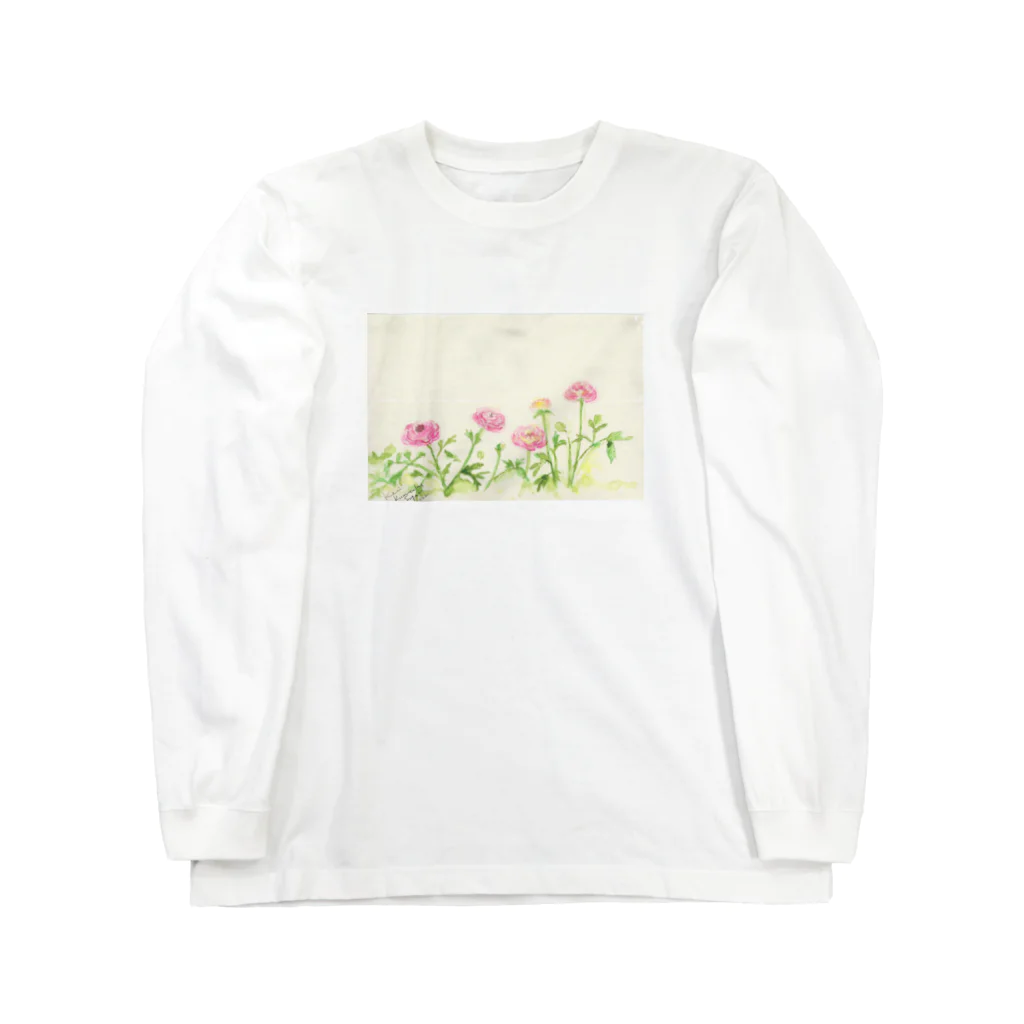 micancanのRanunculus sugar Long Sleeve T-Shirt