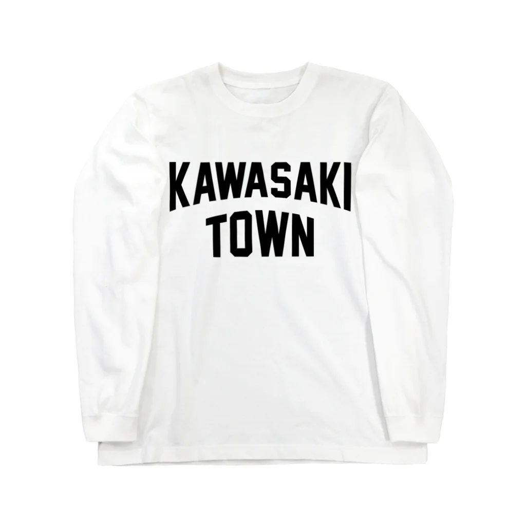 JIMOTOE Wear Local Japanの川崎町 KAWASAKI TOWN Long Sleeve T-Shirt