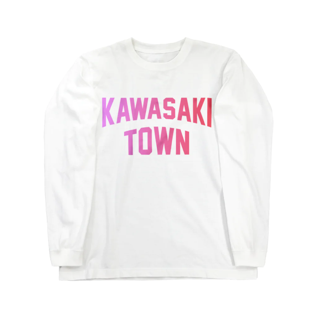 JIMOTOE Wear Local Japanの川崎町 KAWASAKI TOWN Long Sleeve T-Shirt