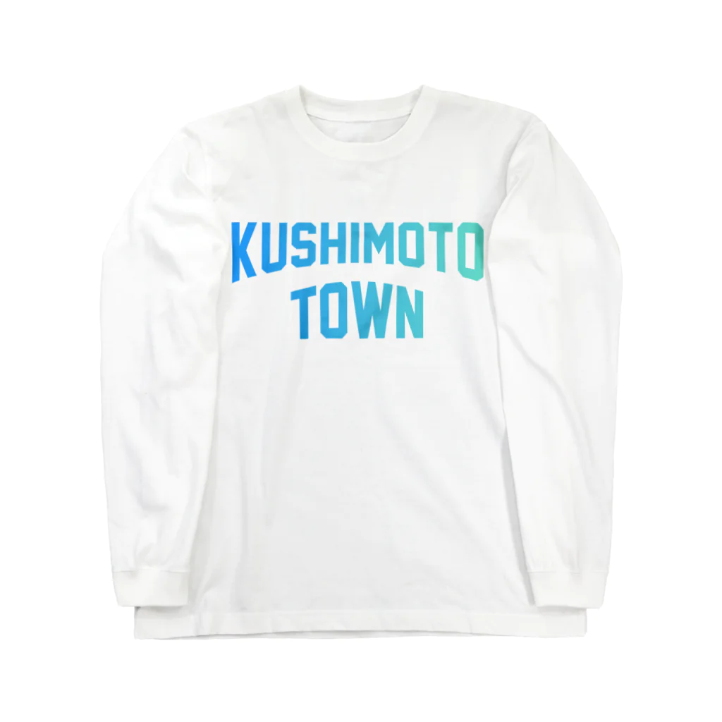 JIMOTOE Wear Local Japanの串本町 KUSHIMOTO TOWN Long Sleeve T-Shirt