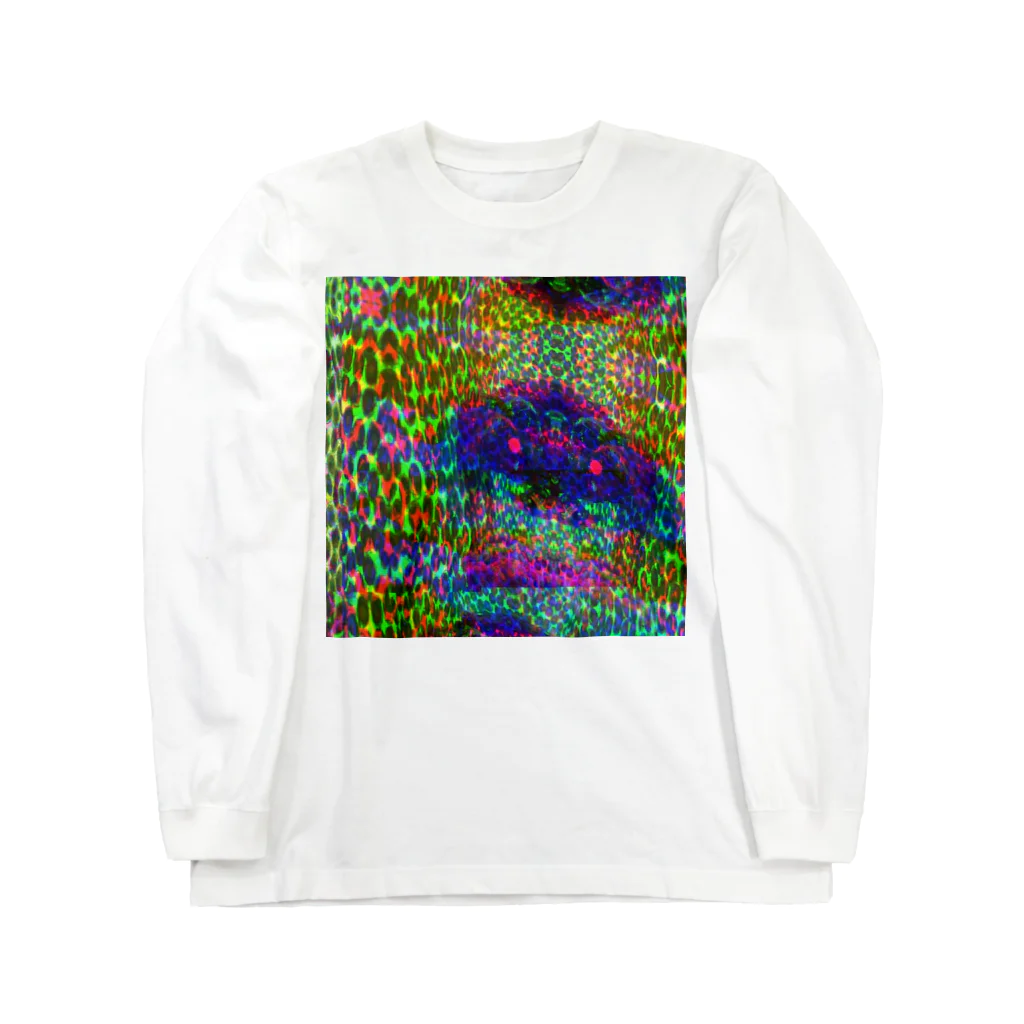 egg Artworks & the cocaine's pixの『∫αЙ†α₷₥α f4r sµ!c!de.』 ロングスリーブTシャツ