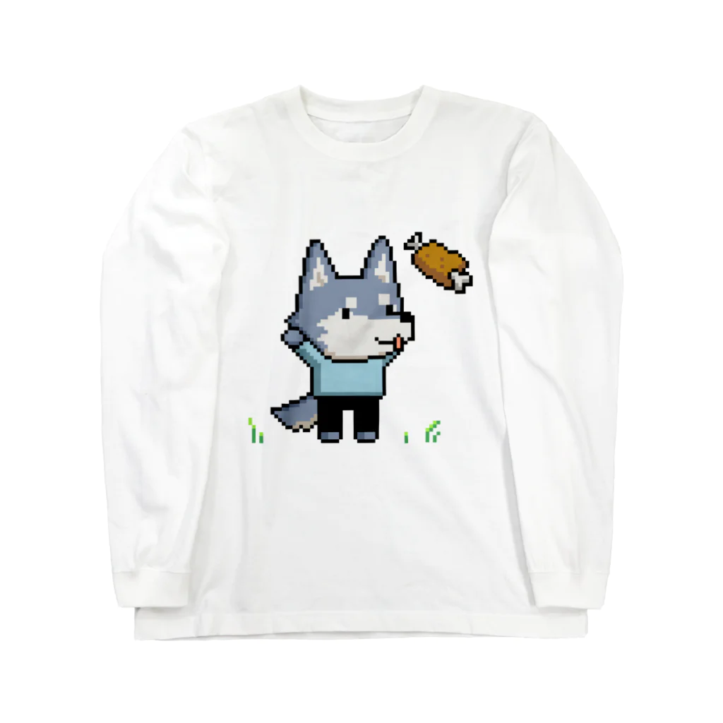 ガロンのお店のドットガロン Long Sleeve T-Shirt