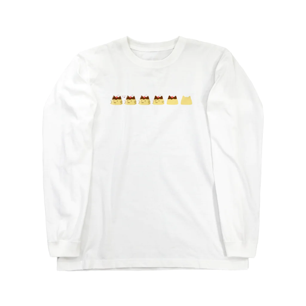 まりにゃんずのぷりにゃんの進化 Long Sleeve T-Shirt