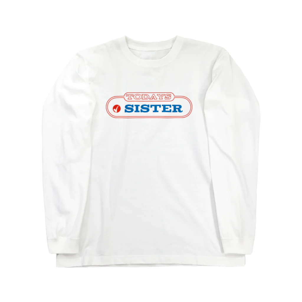 HIROKAZU OHNOのoriginal logo 【TODAYS SISTER】 Long Sleeve T-Shirt