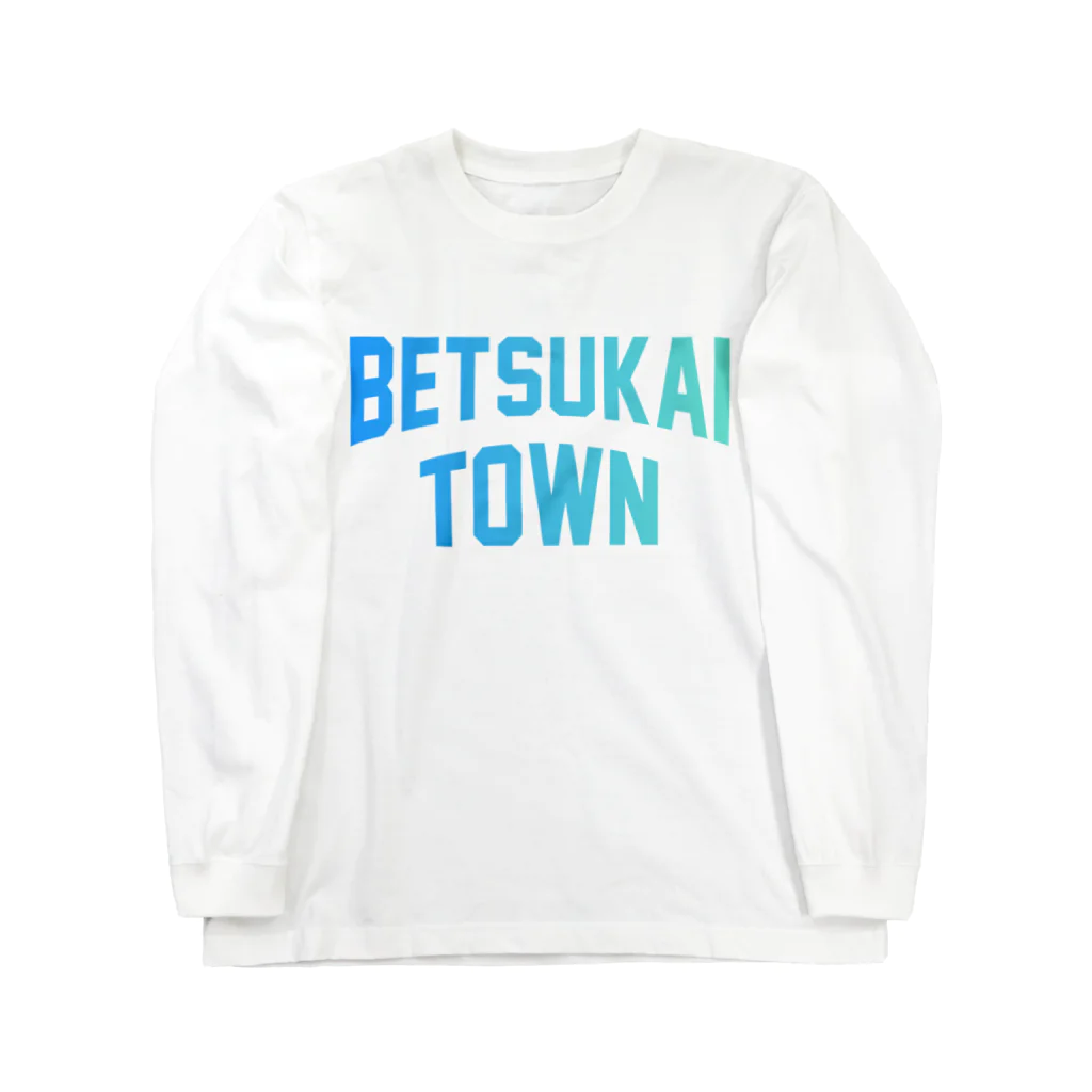 JIMOTOE Wear Local Japanの別海町 BETSUKAI TOWN Long Sleeve T-Shirt