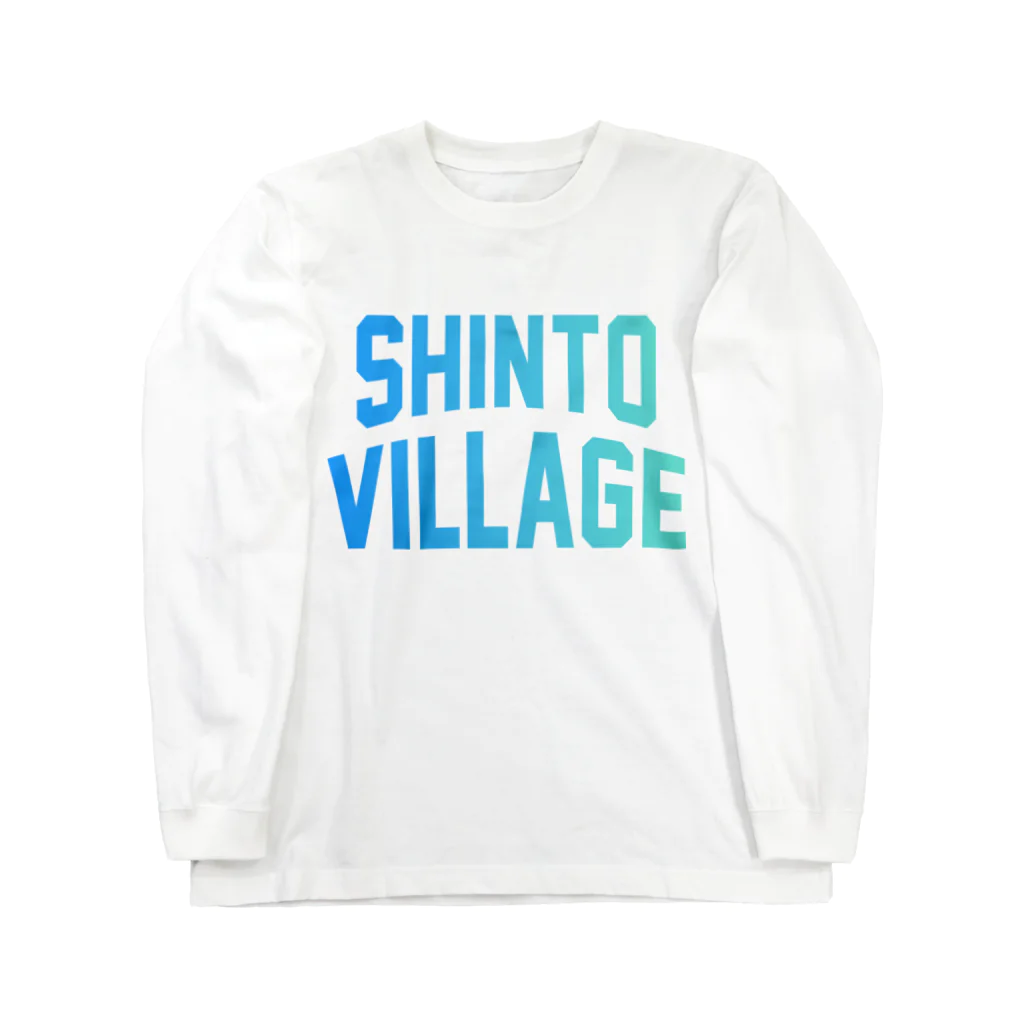 JIMOTOE Wear Local Japanの榛東村 SHINTO VILLAGE Long Sleeve T-Shirt