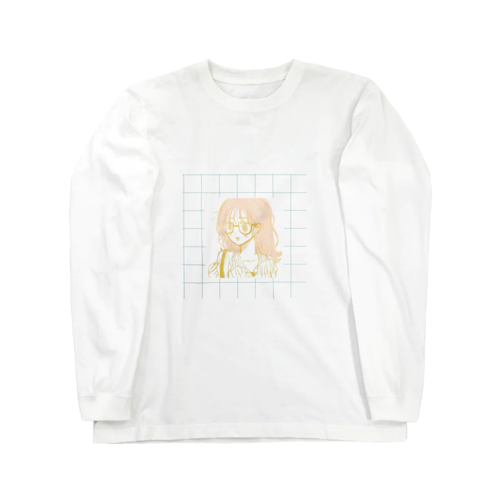 ほうじちゃまるのオフィスの女のコ。 Long Sleeve T-Shirt