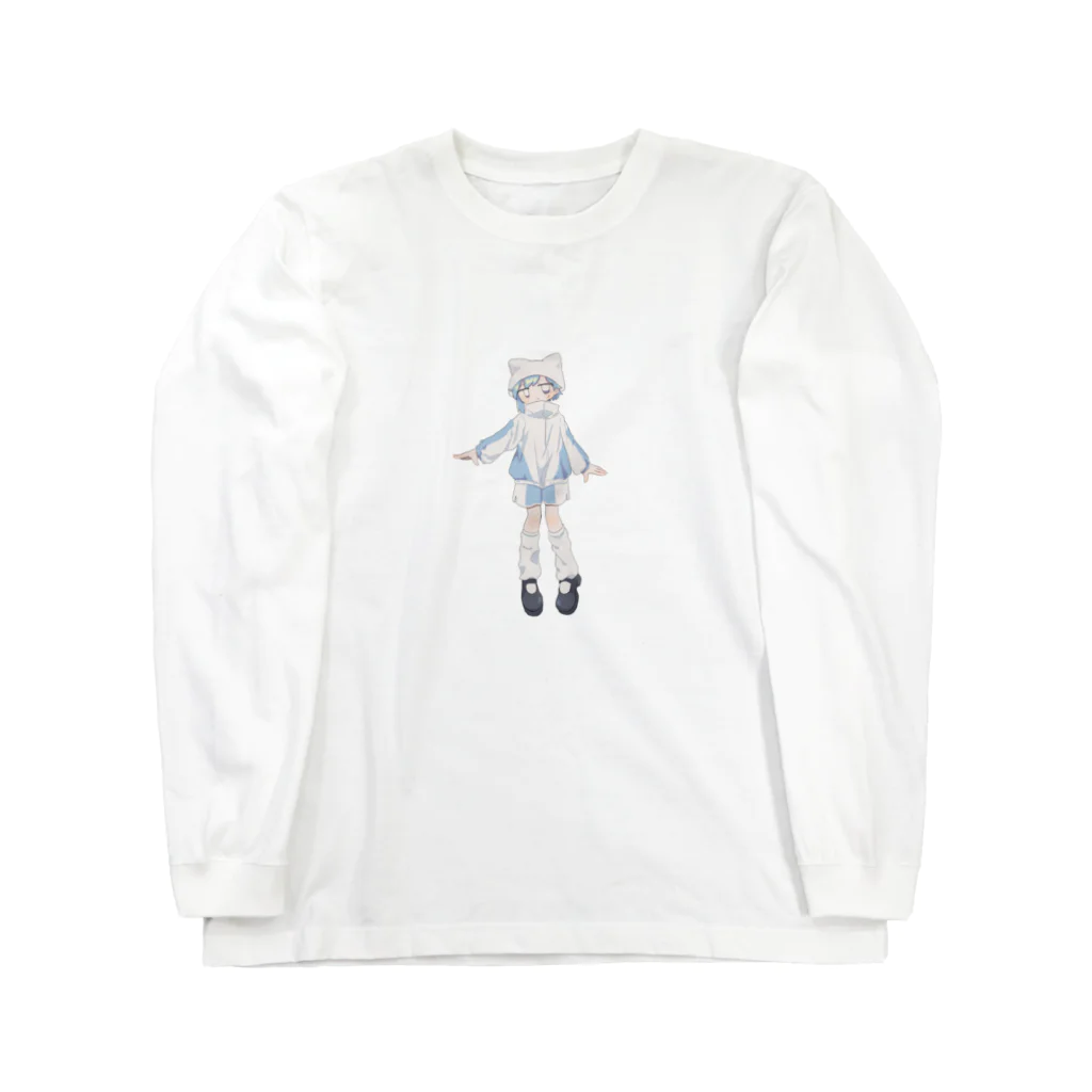 天使の輪のねこみみちゃん Long Sleeve T-Shirt