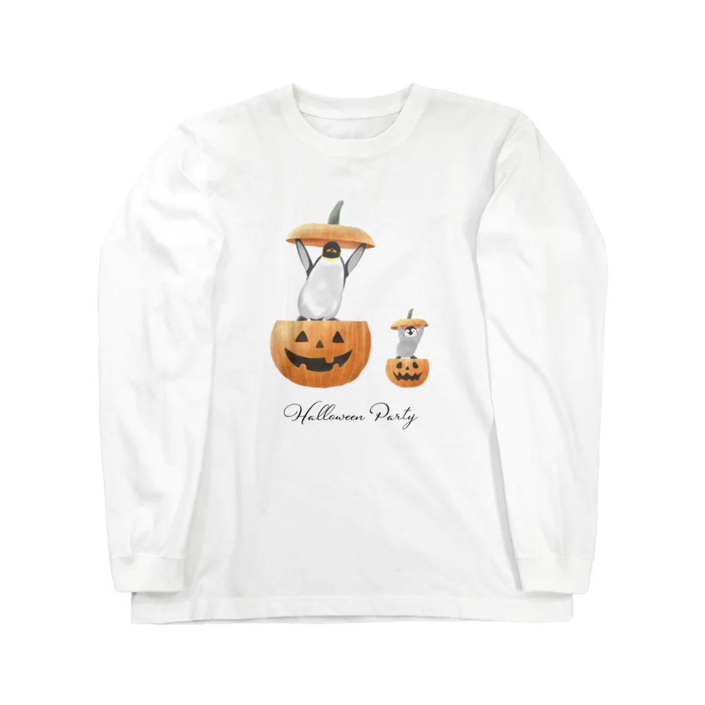 Icchy ぺものづくりのHalloween Party Long Sleeve T-Shirt