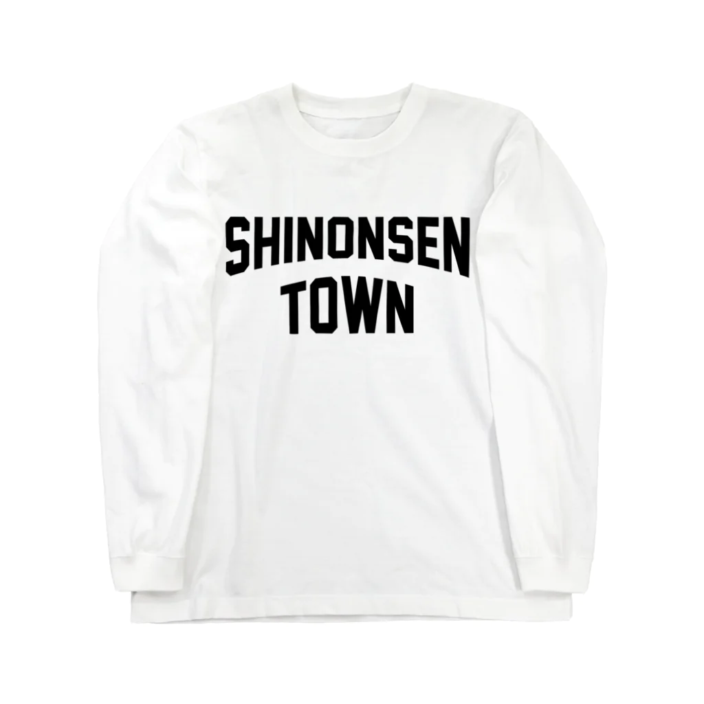 JIMOTO Wear Local Japanの新温泉町 SHINONSEN TOWN Long Sleeve T-Shirt