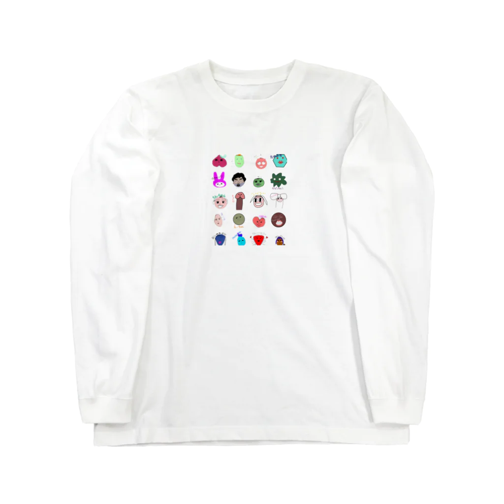 ｱﾝﾆﾝの全員集合 Long Sleeve T-Shirt