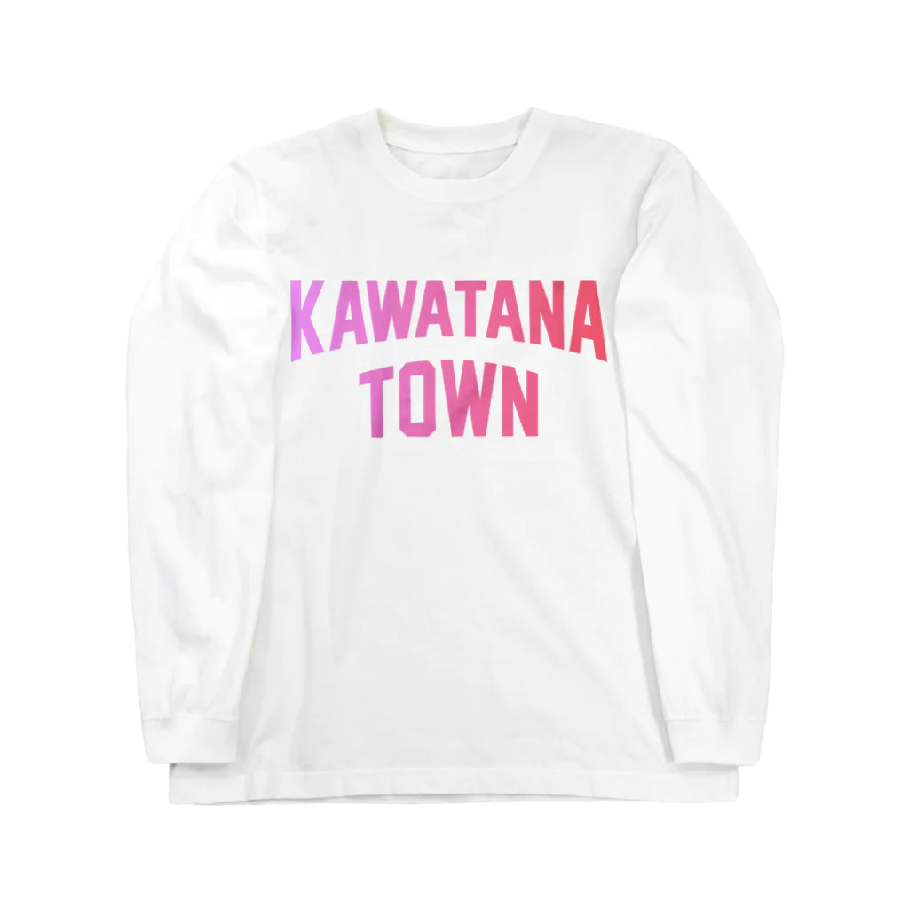 JIMOTOE Wear Local Japanの川棚町 KAWATANA TOWN Long Sleeve T-Shirt