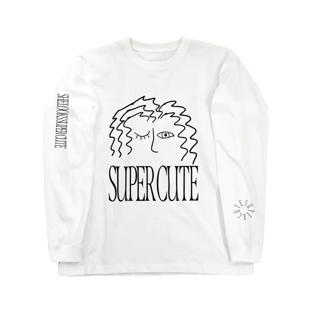 garden peopleのSUPER CUTE ソバージュなやんぐ Long Sleeve T-Shirt