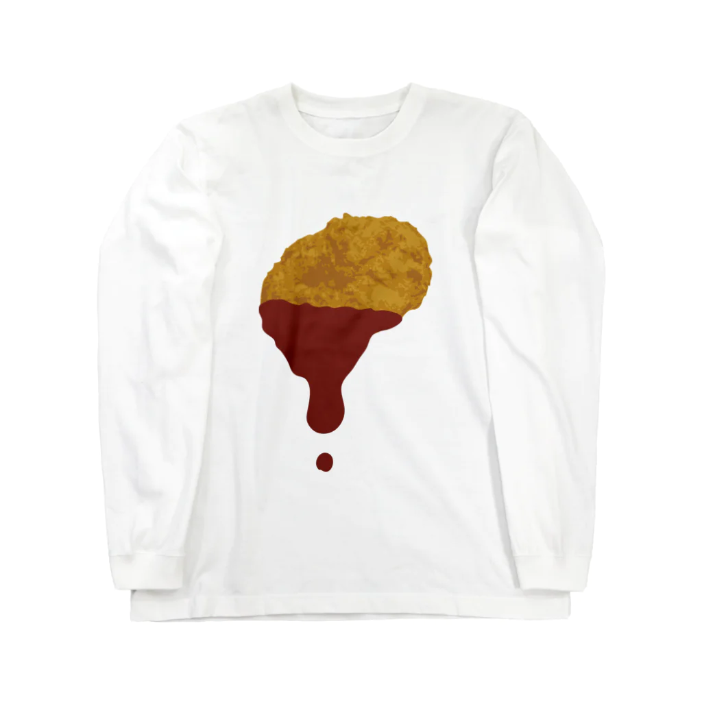 daddy-s_junkfoodsのNUGGETS Long Sleeve T-Shirt