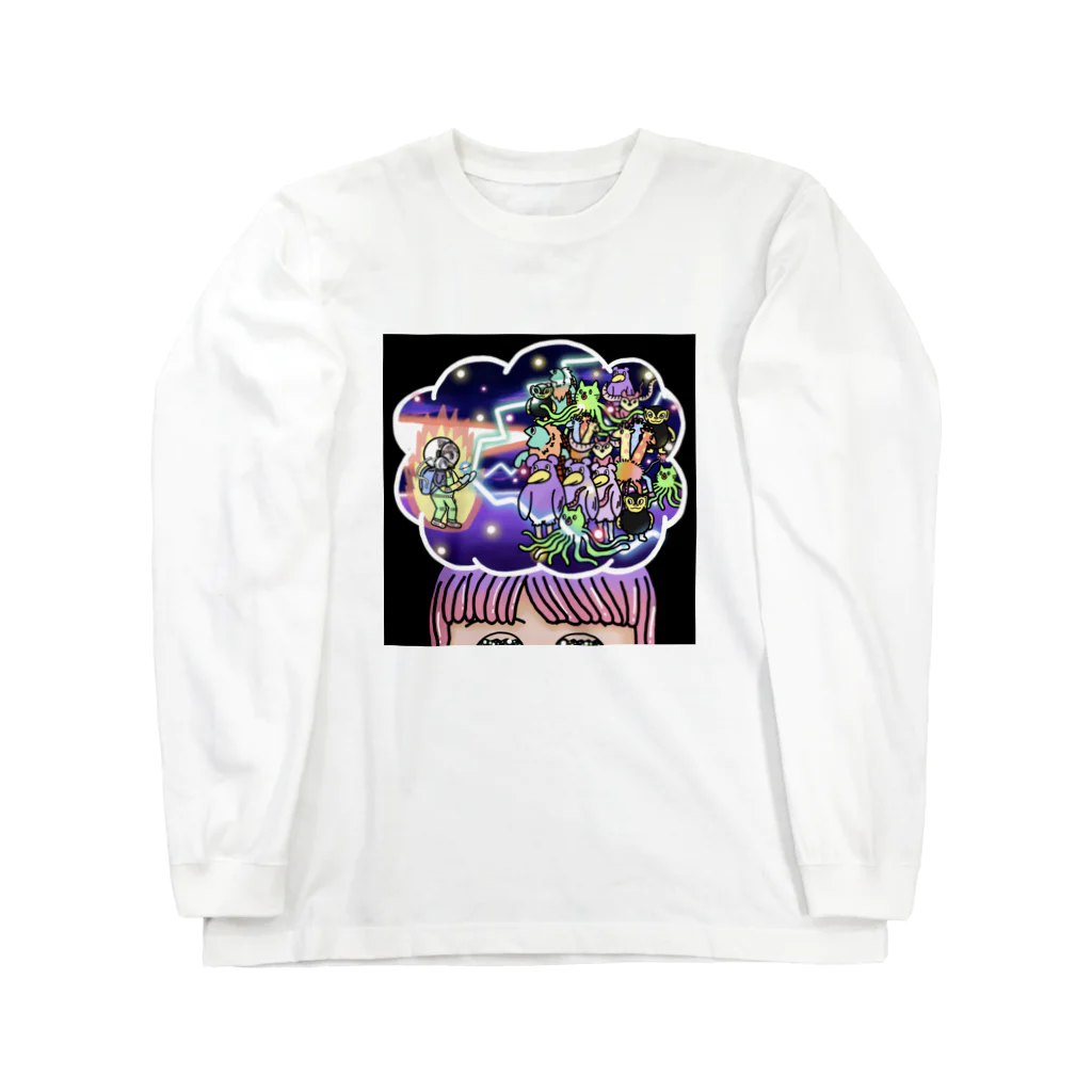 Yuunachi。の夢想対戦 Long Sleeve T-Shirt