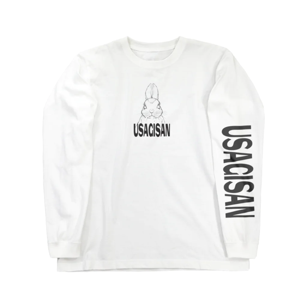 valuablepositsuzuriのUSAGISAN Long Sleeve T-Shirt