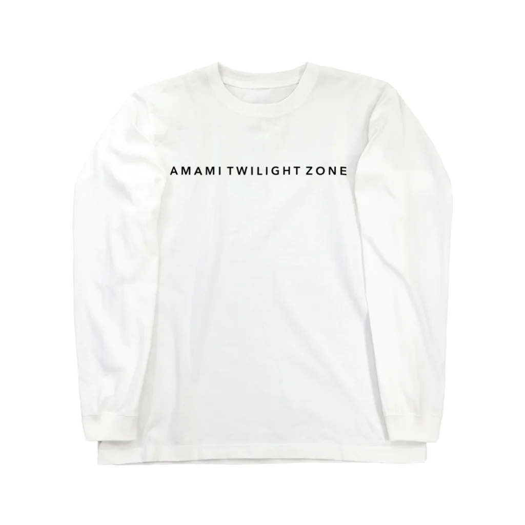 原ハブ屋【SUZURI店】のアマミマルバネクワガタ AMAMI TWILIGHT ZONE（A-SE） ロングスリーブTシャツ