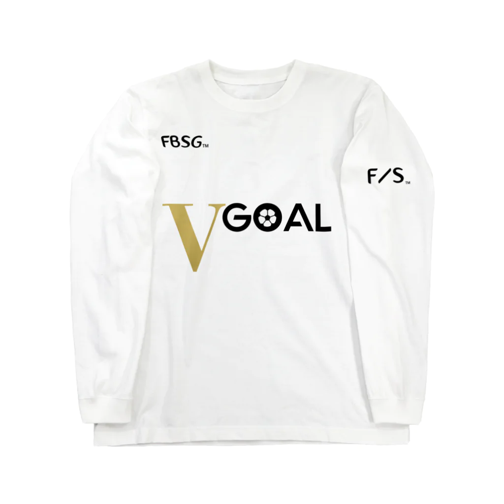 FOOTBALL SLANGのV GOAL ロングスリーブTシャツ