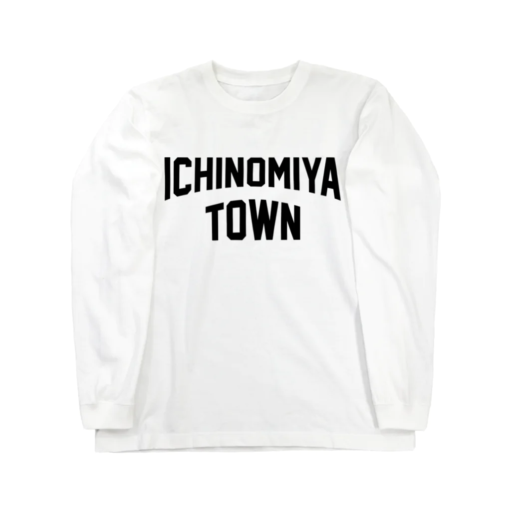 JIMOTOE Wear Local Japanの一宮町市 ICHINOMIYA CITY ロングスリーブTシャツ