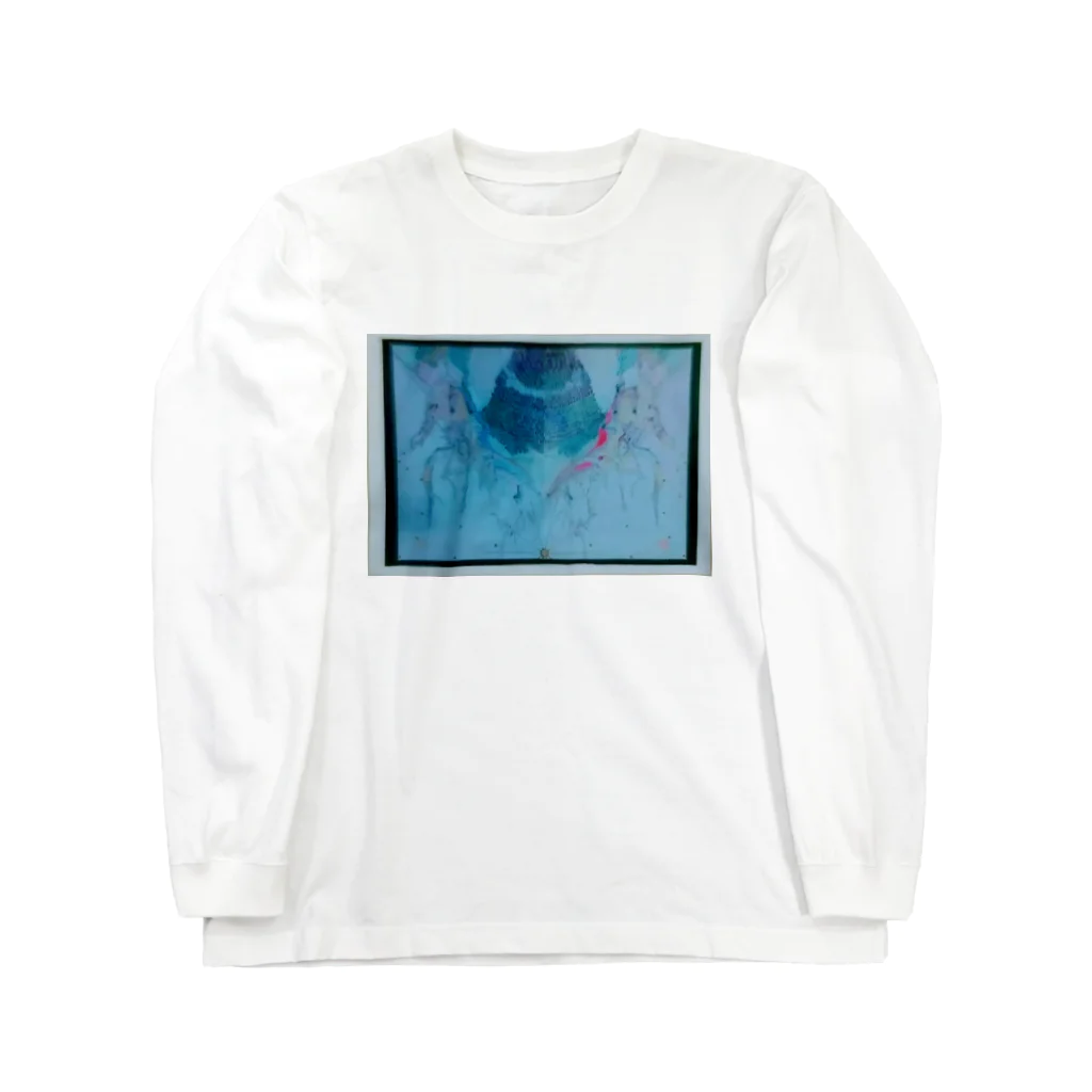 アーティスト 丸尾義久shopの鳥獣モンストアシンメトリー 2 Long Sleeve T-Shirt