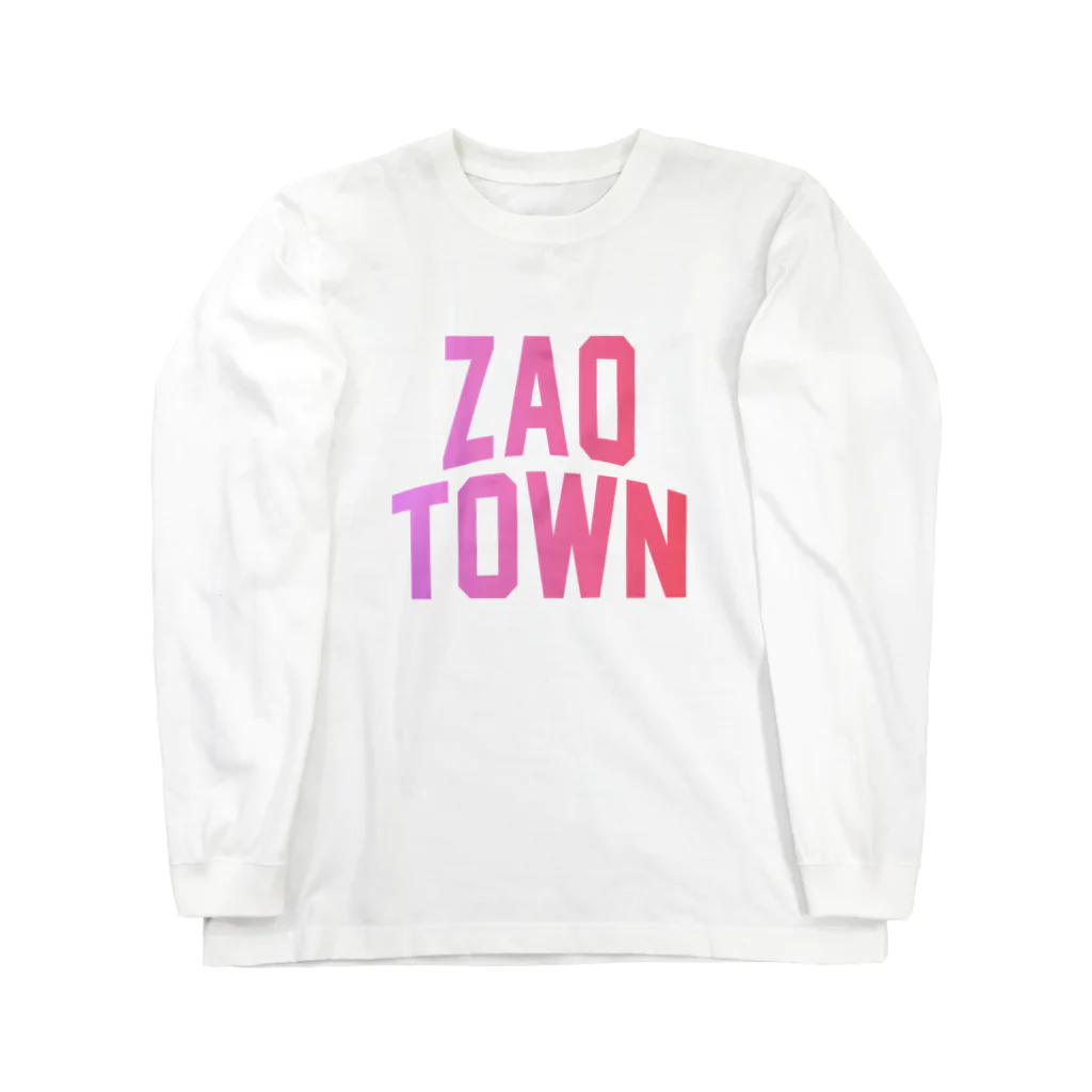 JIMOTOE Wear Local Japanの蔵王町 ZAO TOWN ロングスリーブTシャツ