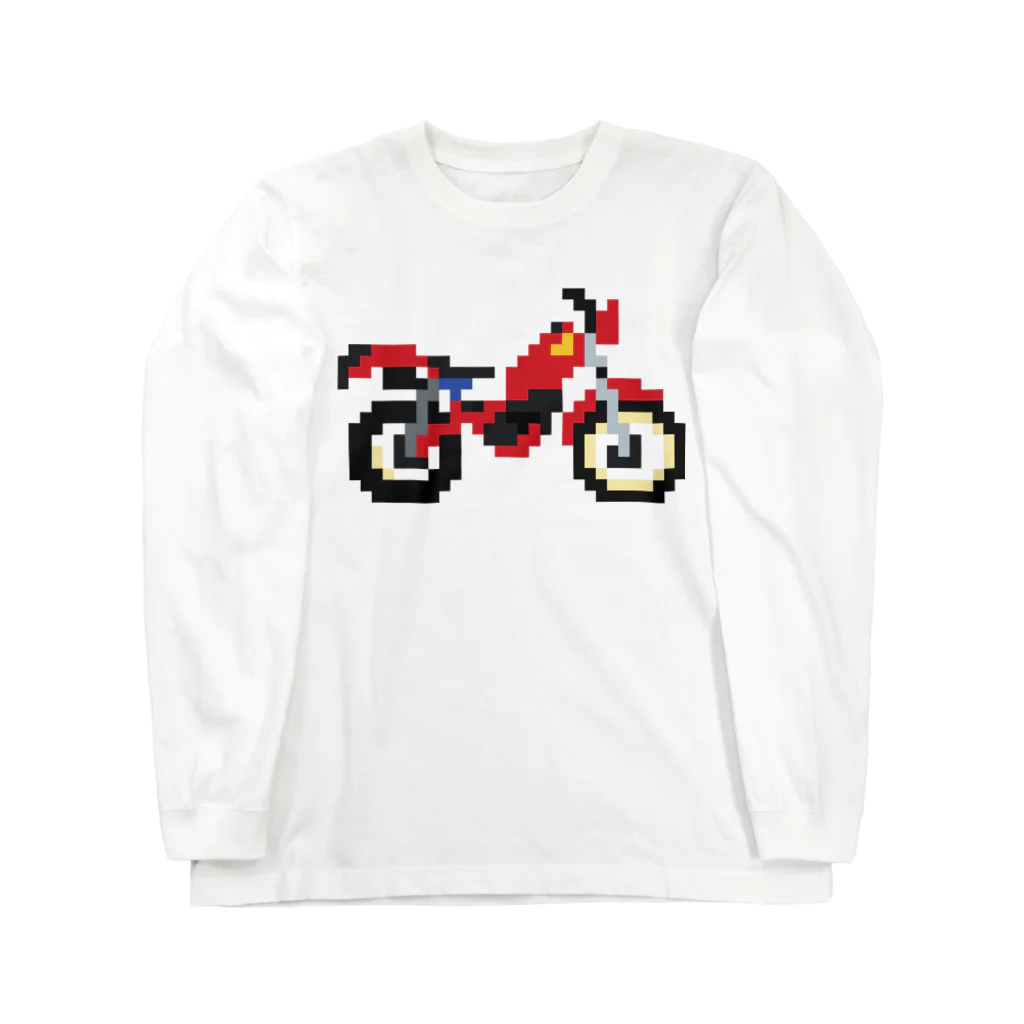 ackey_TRIALのツインショックトライアル（50cc） ロングスリーブTシャツ