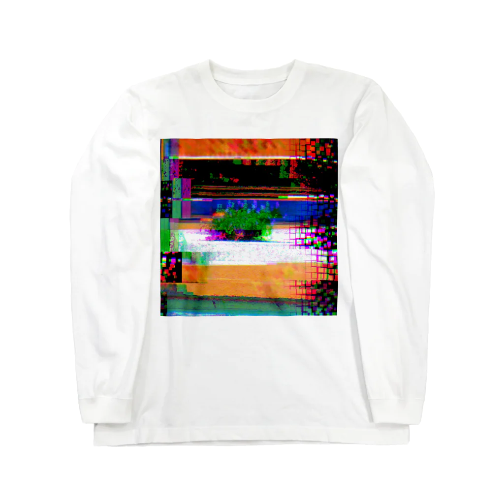 egg Artworks & the cocaine's pixの『或る日常咲き乱れた』 ロングスリーブTシャツ