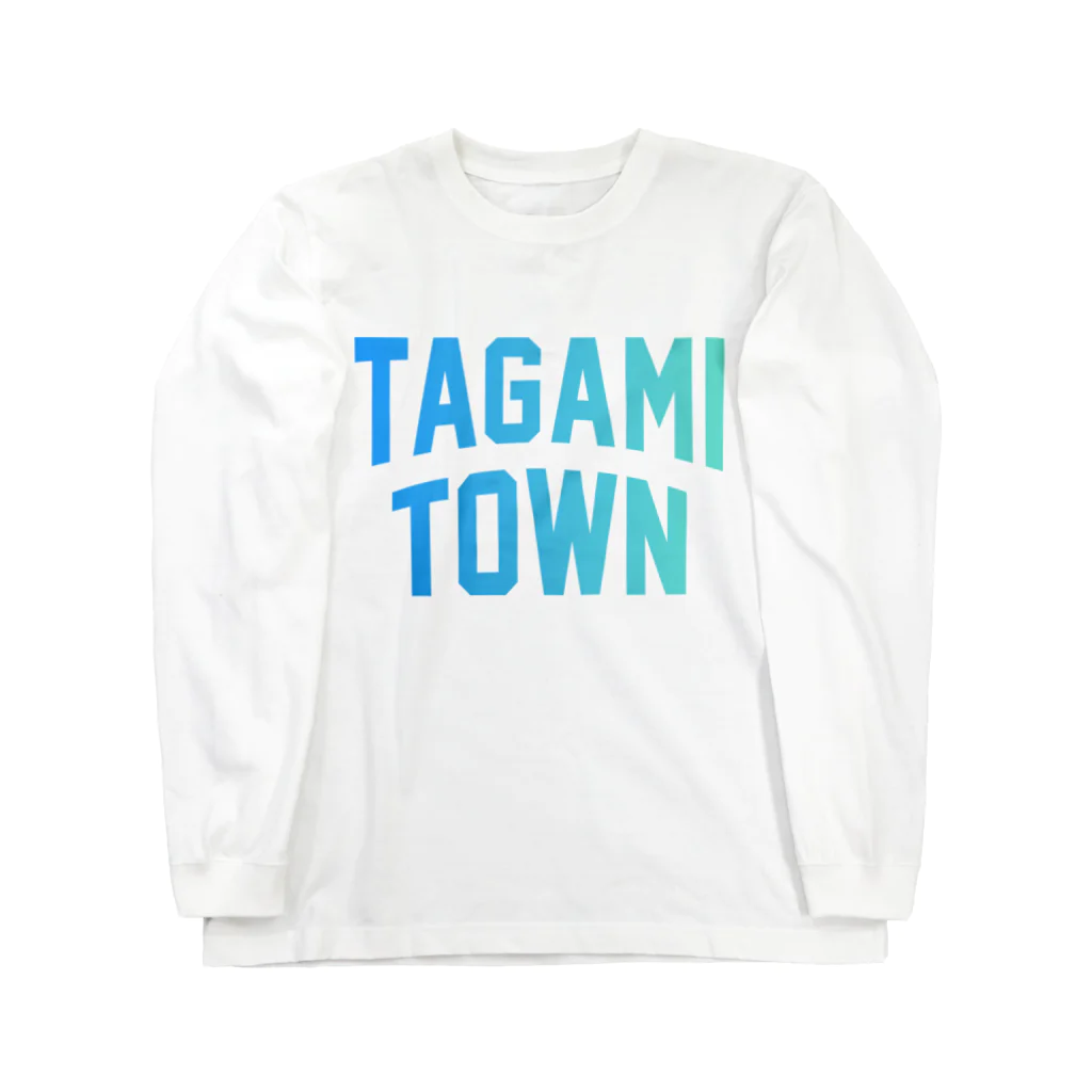 JIMOTOE Wear Local Japanの田上町市 TAGAMI TOWN Long Sleeve T-Shirt