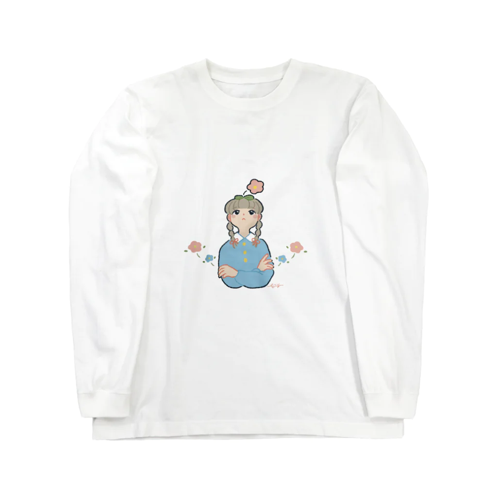 千羽智の小花ちゃん Long Sleeve T-Shirt