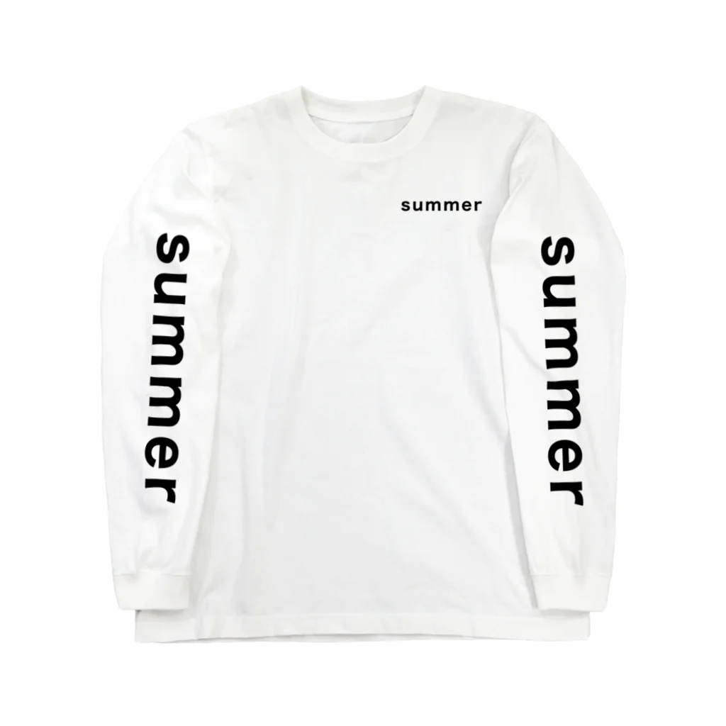 ©️みるのcan't wait for summer Long Sleeve T-Shirt