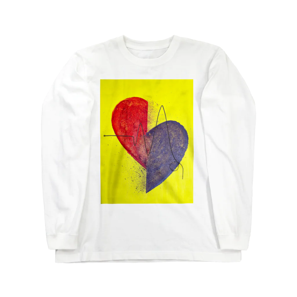 ∞INFINITY∞のmelanco heart Long Sleeve T-Shirt