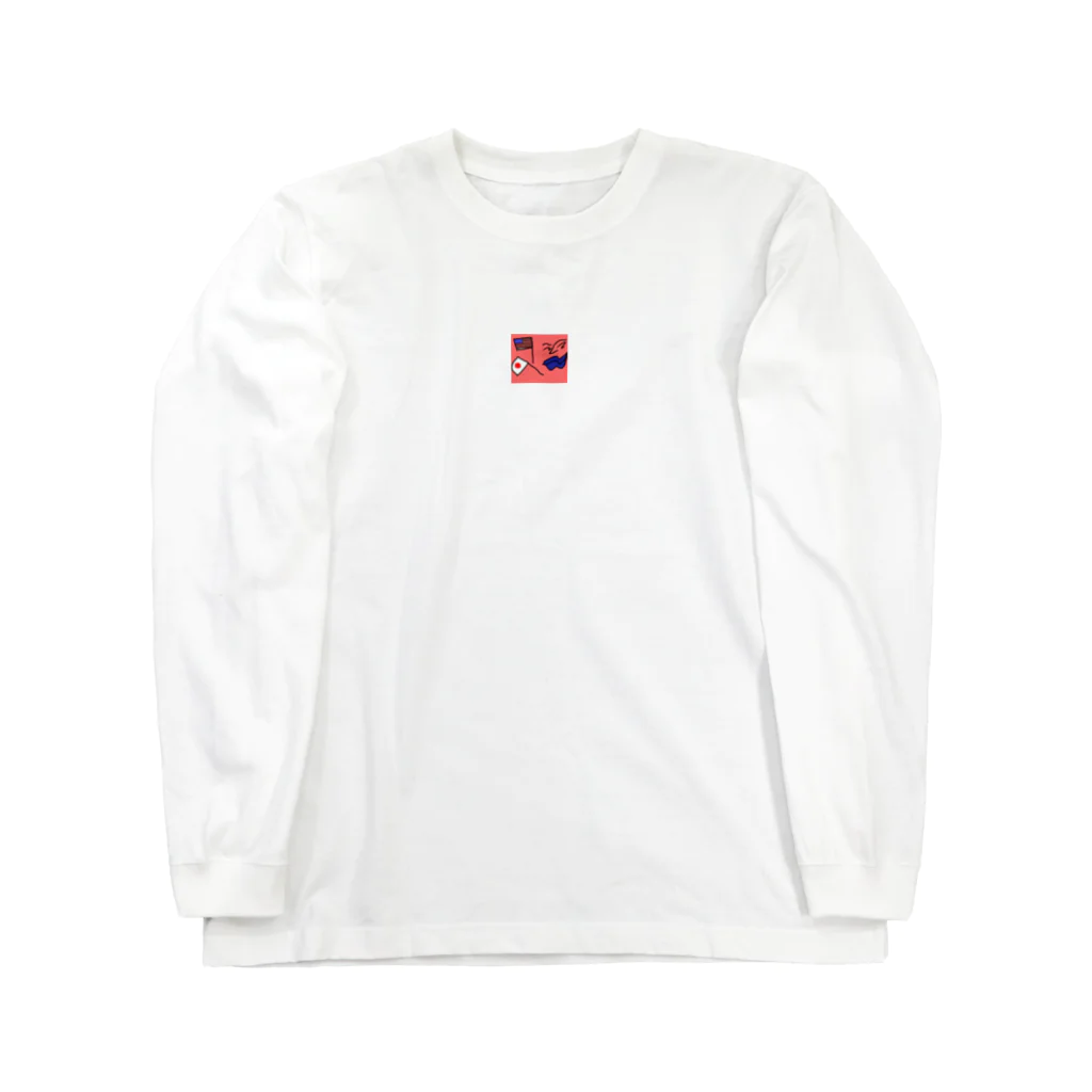 smolpond のtrip America-Japan Long Sleeve T-Shirt