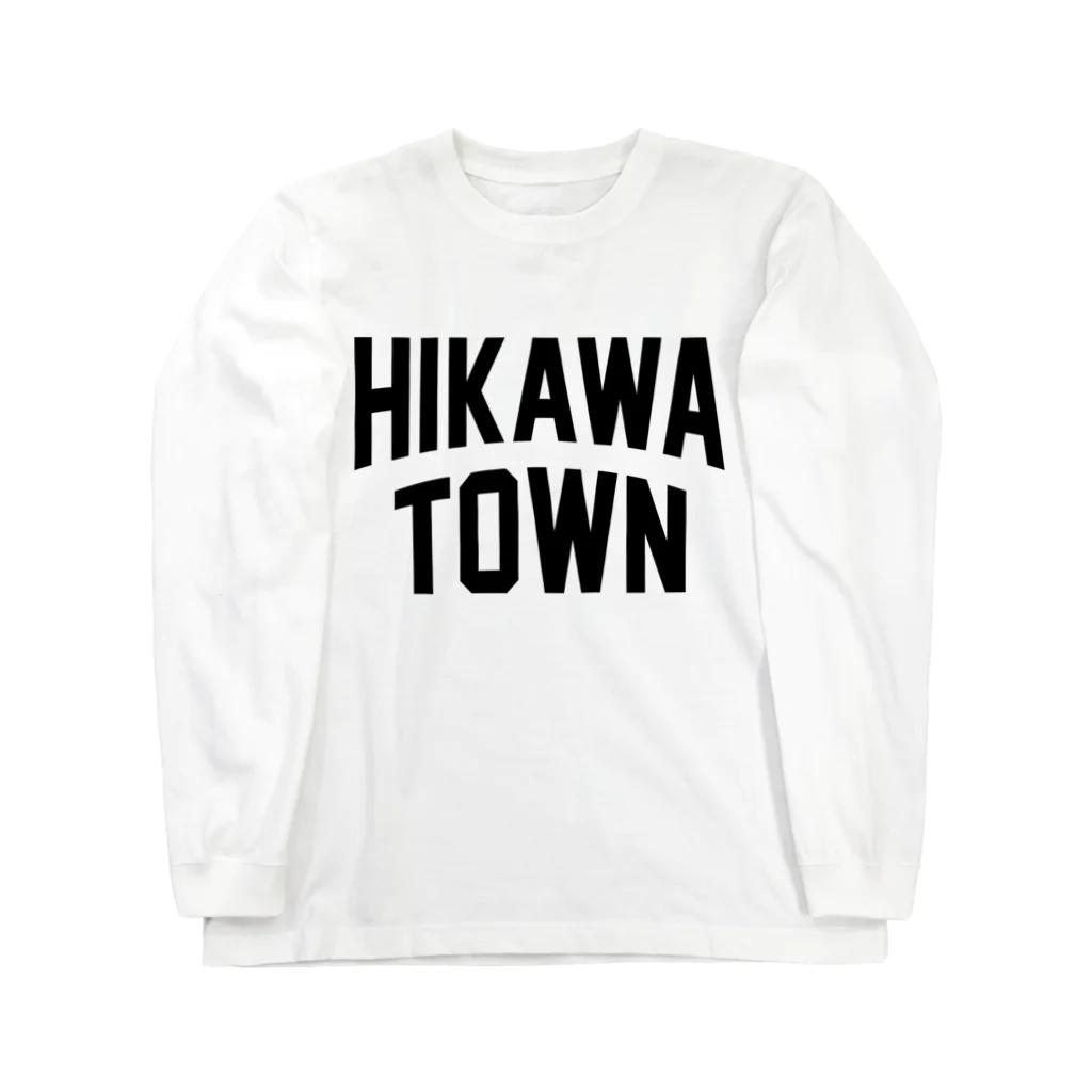 JIMOTOE Wear Local Japanの氷川町 HIKAWA TOWN ロングスリーブTシャツ