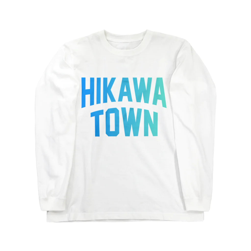 JIMOTOE Wear Local Japanの氷川町 HIKAWA TOWN ロングスリーブTシャツ