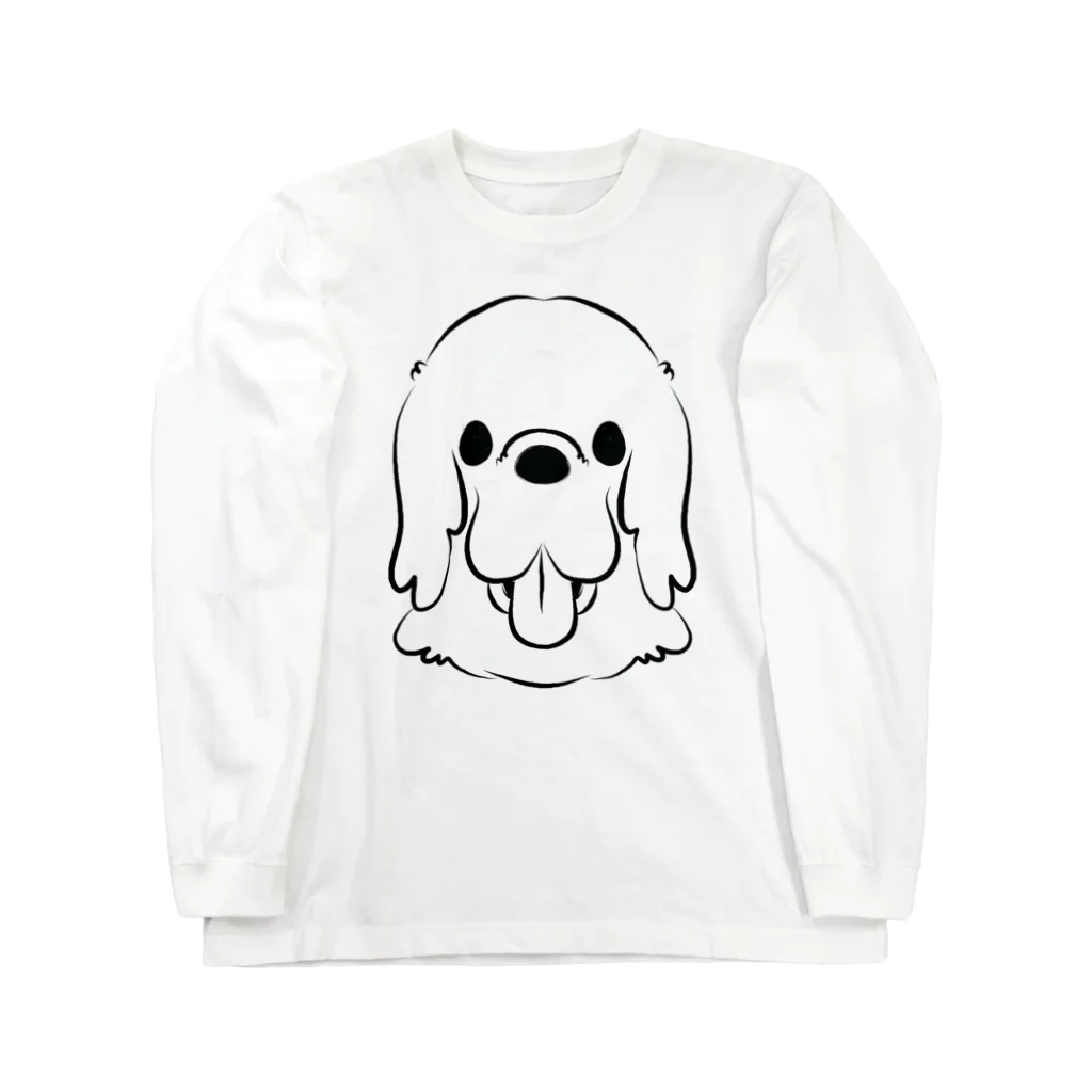 ゆんゆんこのゴールデンレトリバーロゴマーク Long Sleeve T-Shirt