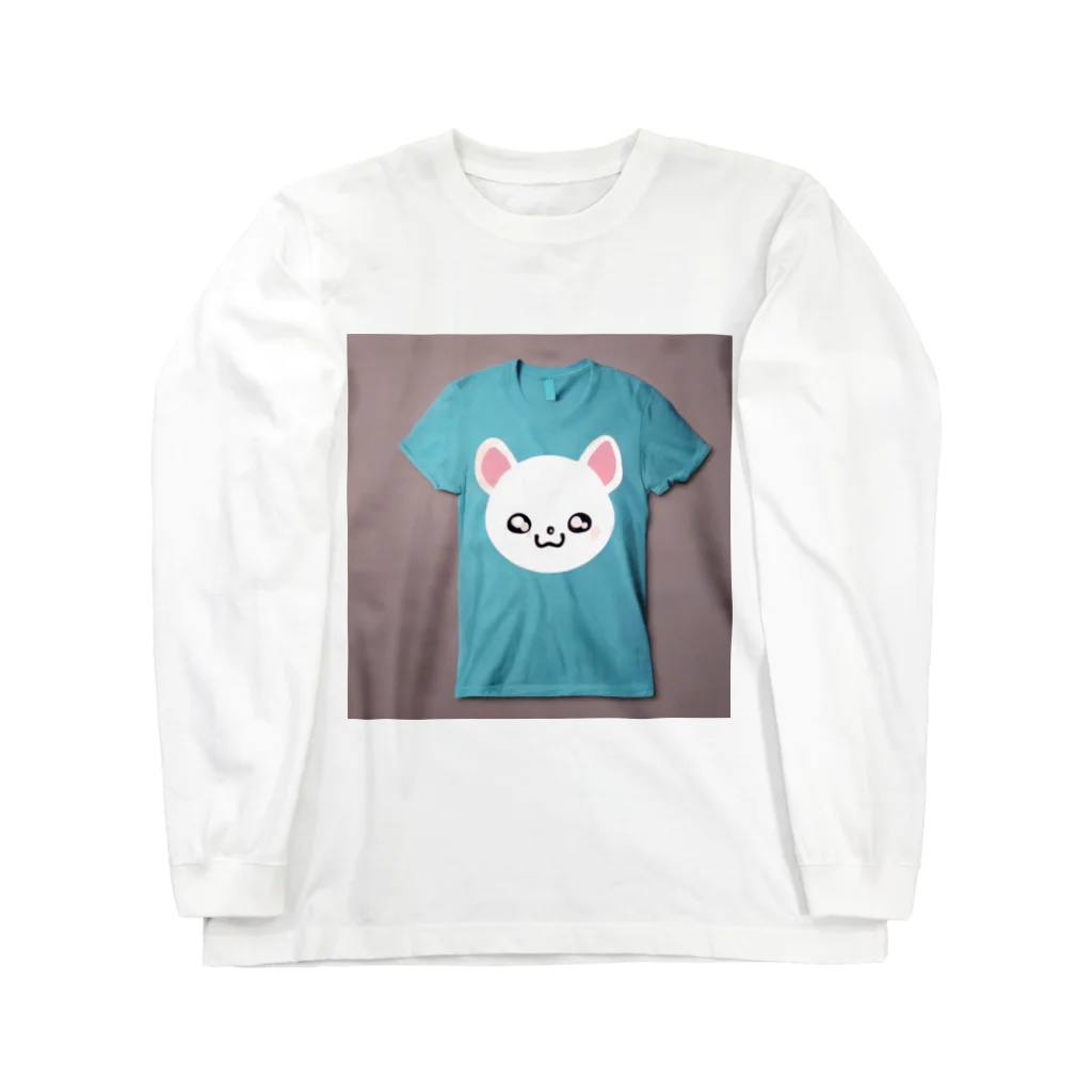 ガシャジャングルのプリントTシャツ on Tシャツ Long Sleeve T-Shirt