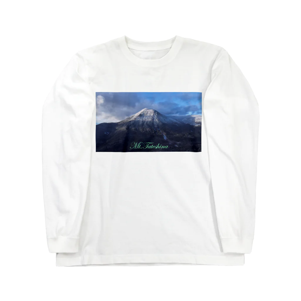 D-aerialのシネマティック蓼科山 ロングスリーブTシャツ