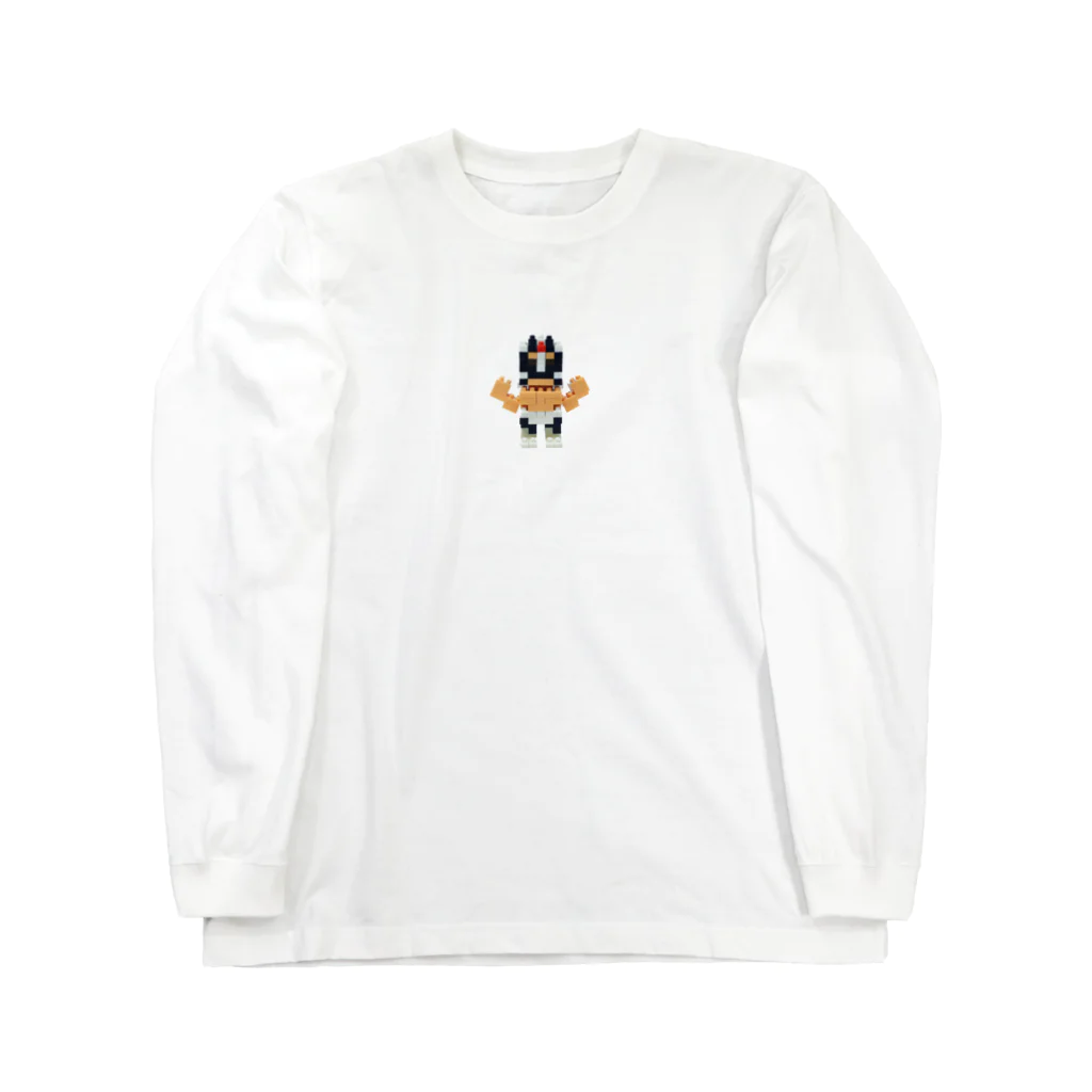 ナノレスラーSTOREのナノレスラー　マスクマン Long Sleeve T-Shirt