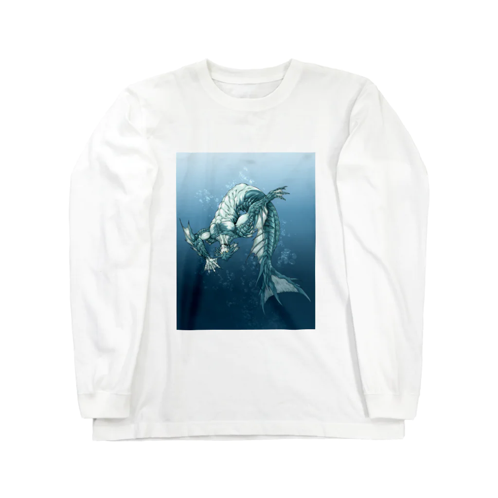 XENONISMあいてむ屋のAQUA Long Sleeve T-Shirt