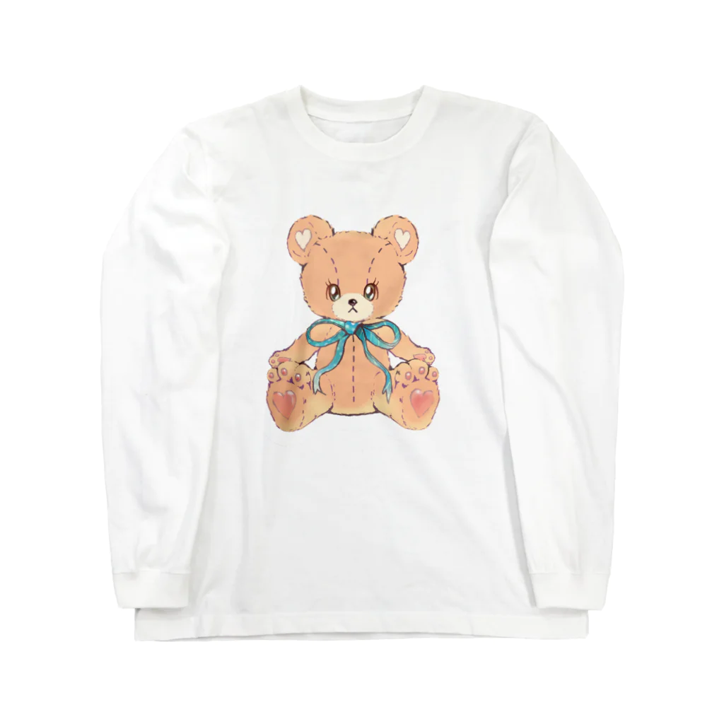 ハルマツアキのくまのラブリー🧸 Long Sleeve T-Shirt