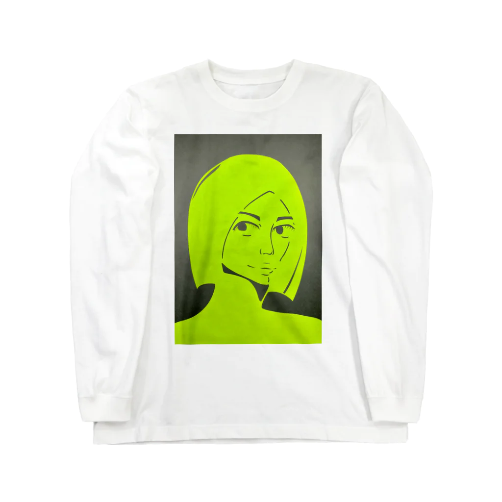 わかばーとの蛍光少女 Long Sleeve T-Shirt