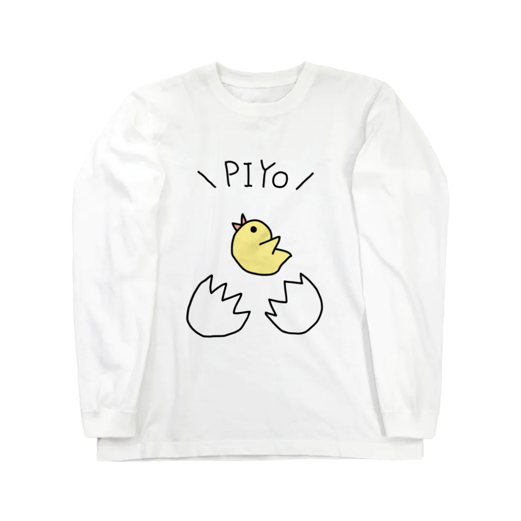 harusaraショップの＼PIYO／グッズ ロングスリーブTシャツ