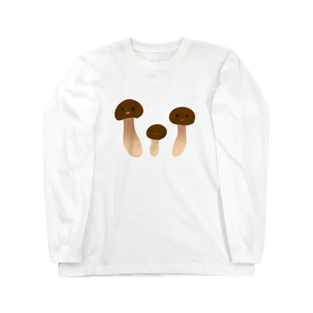 ayasuyaのきのこ家族 Long Sleeve T-Shirt