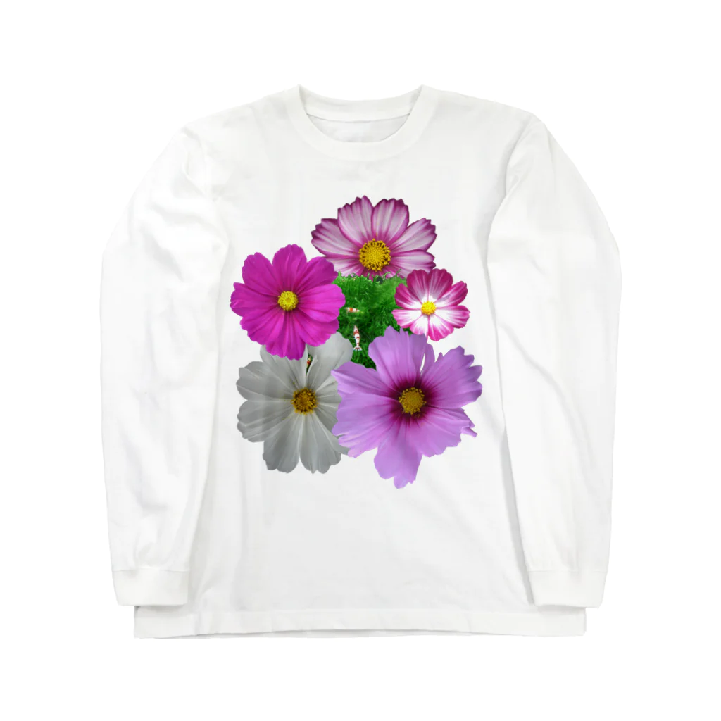 Honeycom.bearのコスモストウィローモス Long Sleeve T-Shirt