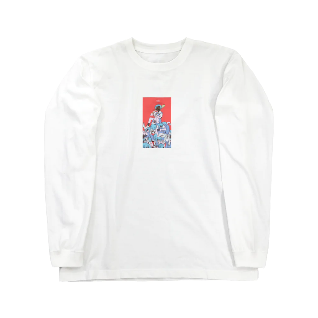 WHITEのb ロングスリーブTシャツ