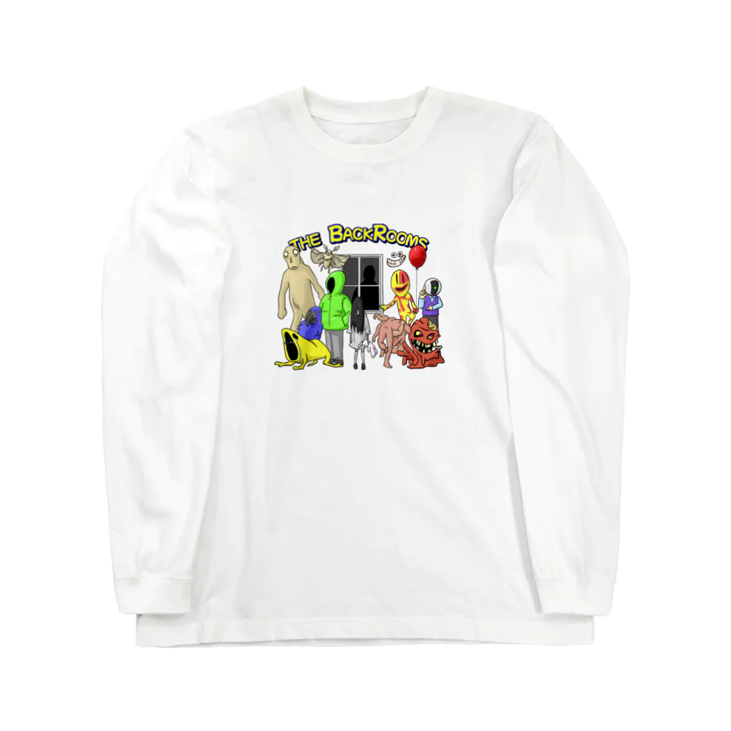 Backrooms JapanのBackroomsエンティティ Long Sleeve T-Shirt