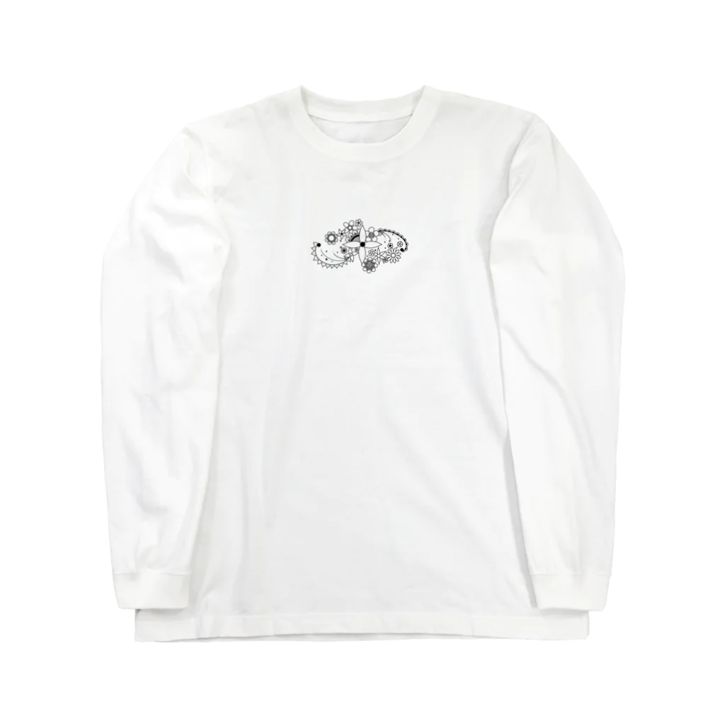 木の葉の花 Long Sleeve T-Shirt