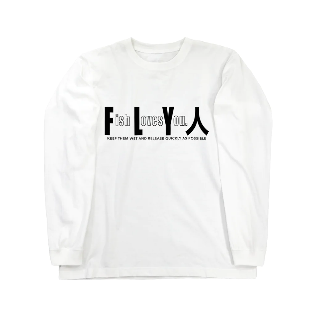 tidepoolのFly 人 designT ロングスリーブTシャツ